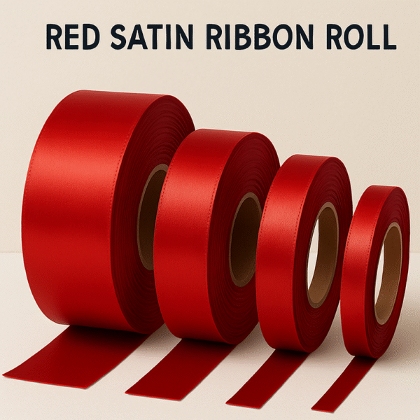 red satin ribbon