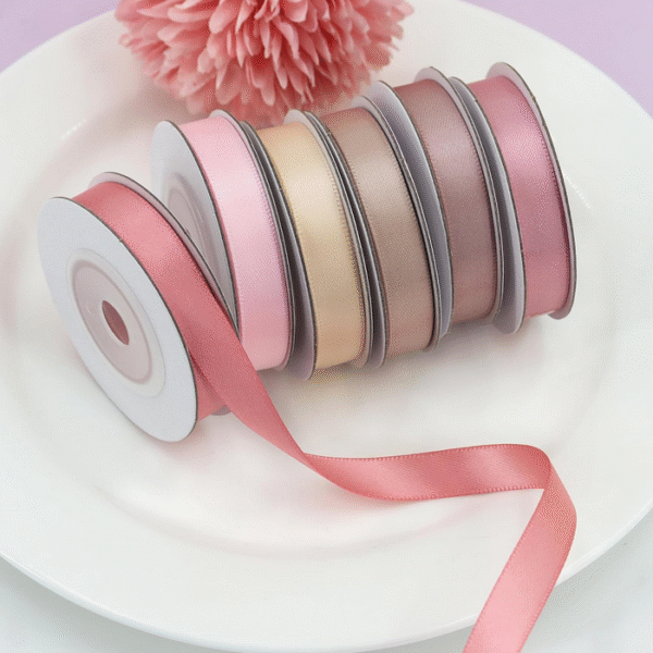 Pink Satin Ribbon