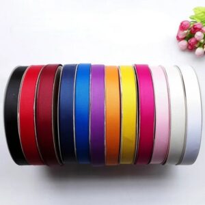 3/4 inch Grosgrain Ribbon 20mm Striped Ribbon for Wedding Decor Gift Wrapping DIY Projects
