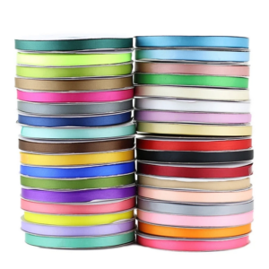 3/8 inch Grosgrain Ribbon 9mm 10mm Ribbon for Crafts, Wedding Decor, Bow Making