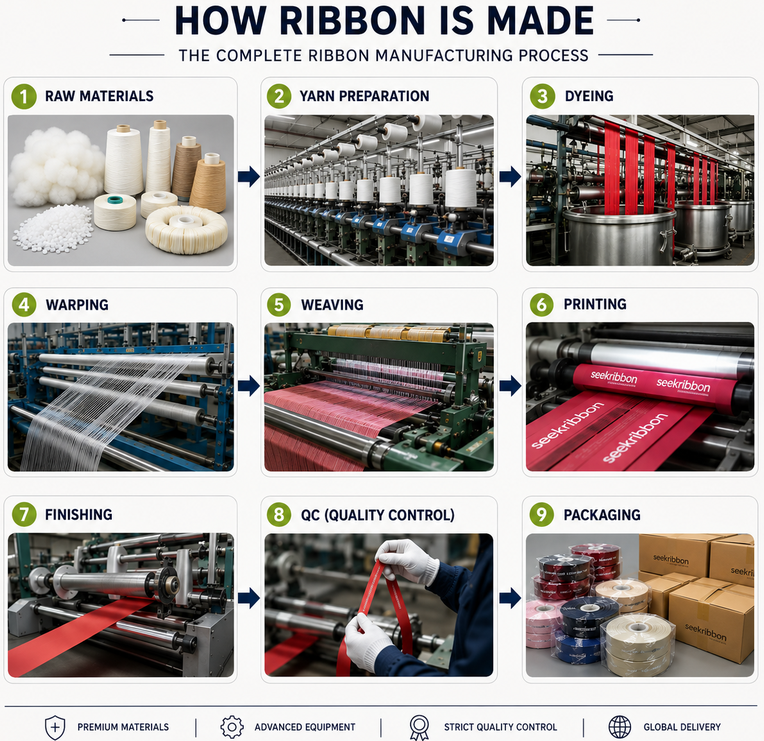 Ribbon Manufacturing Process