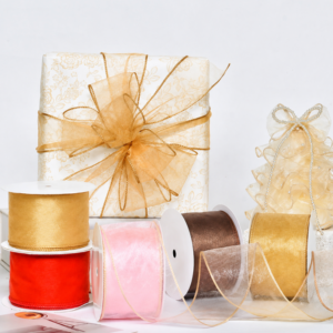 wired organza ribbon