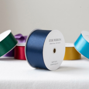 2 inch double faced satin ribbon