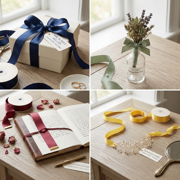 22mm double face satin ribbon
