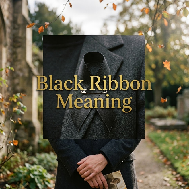 black ribbon meaning