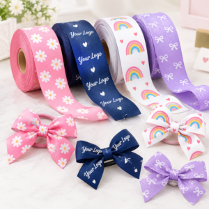 custom ribbon for hair bows