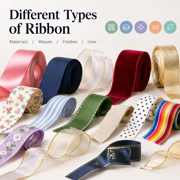different types of ribbons