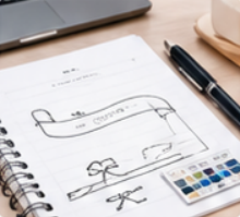 Customer provides personalized ribbon requirements
