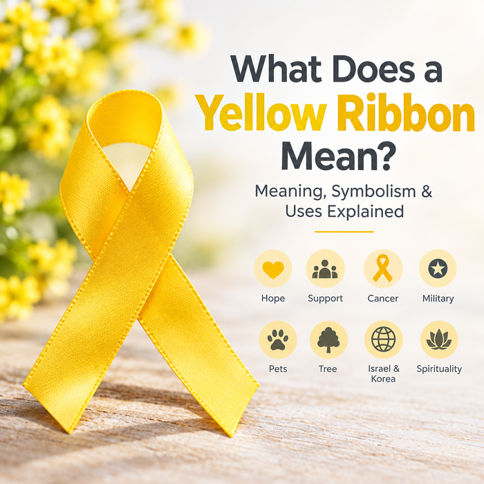 what does yellow ribbon mean