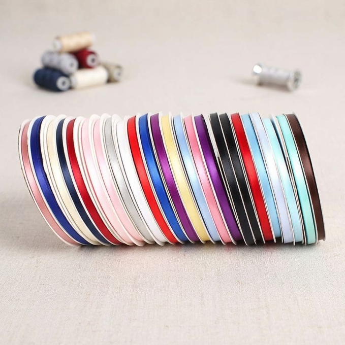 6mm satin ribbon