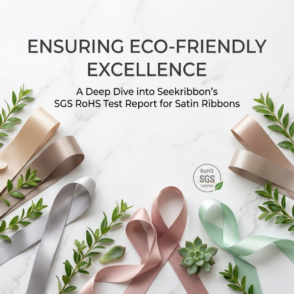 sgs rohs test report for satin ribbon