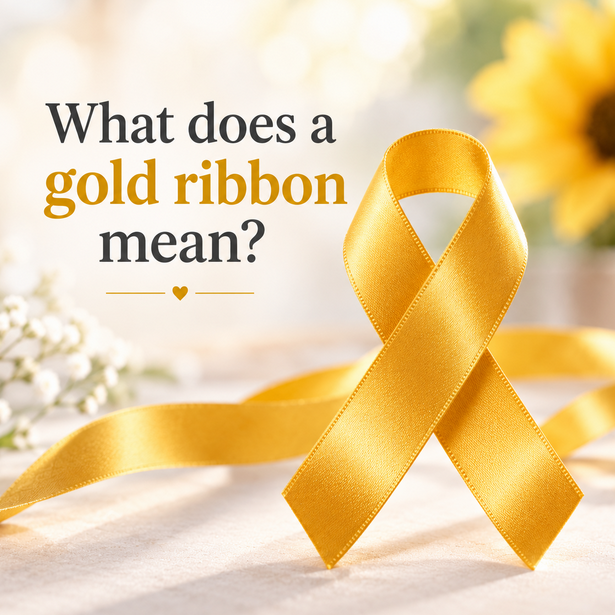 Gold Ribbon Meaning